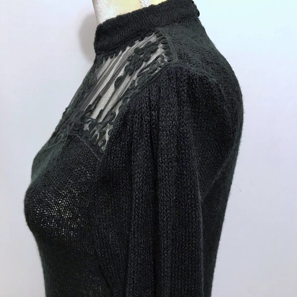 ❌SOLD❌ Dana Ashley Vintage Black Sweater Women M - Picture 6 of 11